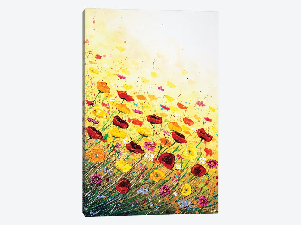 A Bloom Of Happiness Right by Amanda Dagg 1-piece Canvas Artwork