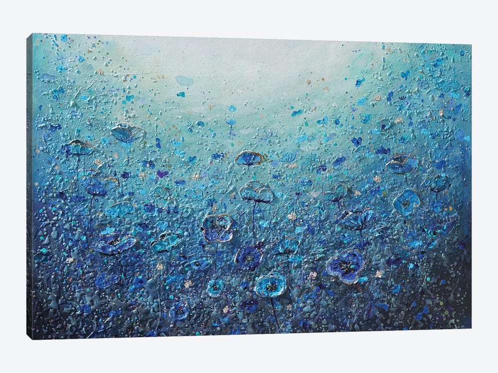 Blue Beauty by Amanda Dagg 1-piece Canvas Art Print
