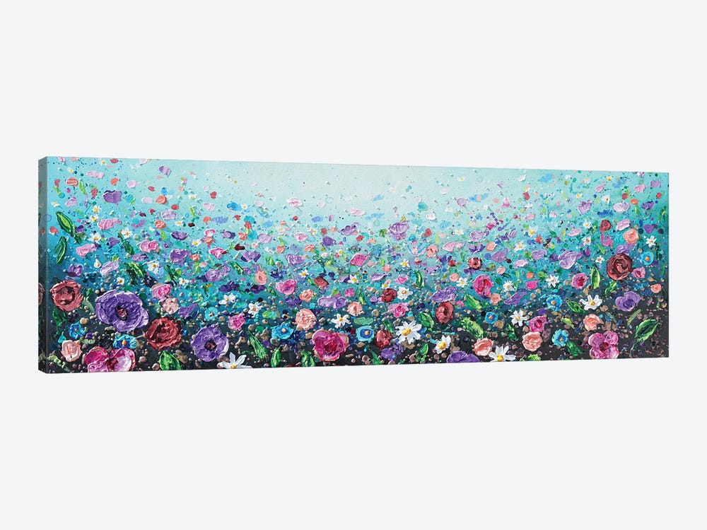 Flourishing Floral by Amanda Dagg 1-piece Canvas Artwork