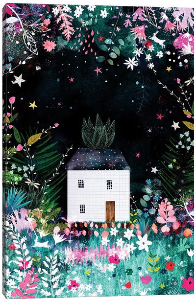 Dream House Canvas Art Print - Funky Art Finds