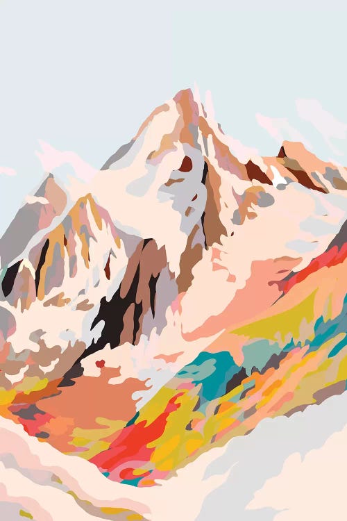 Glass Mountains by Danse De Lune wall art