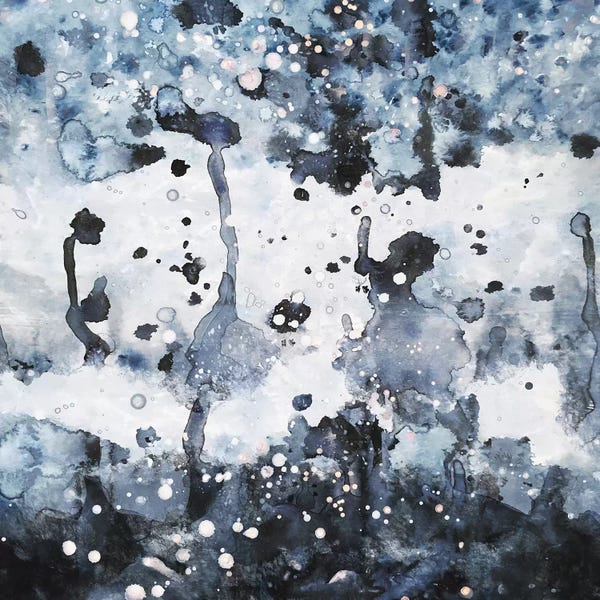 Black & White & Blue: Indigo by Danse De Lune