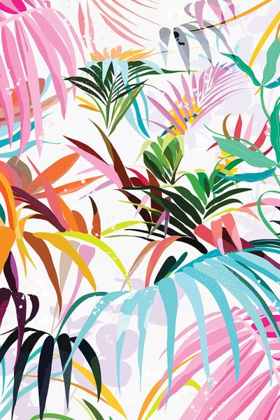 Rainbow Forest by Danse De Lune acrylic art print