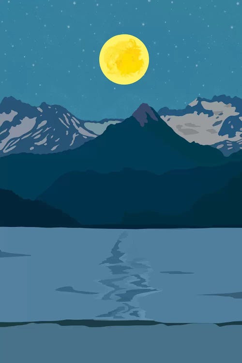 Tiger Mountain by Danse De Lune wall art