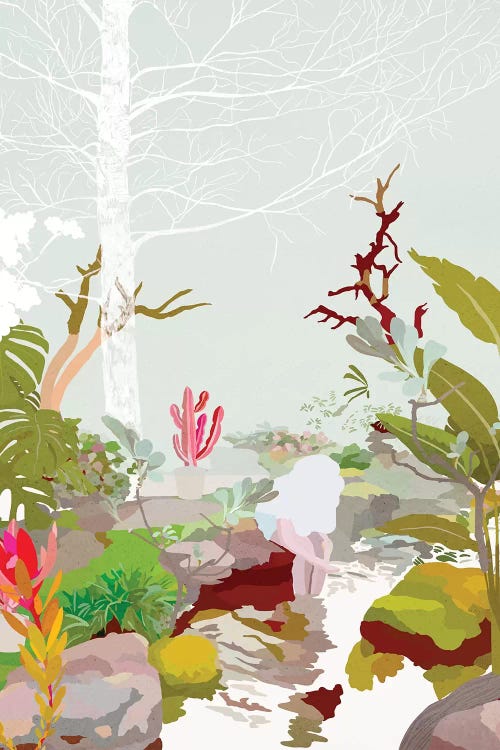Water Garden by Danse De Lune wall art