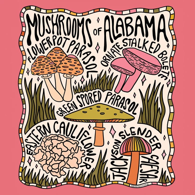 Mushrooms Of Alabama