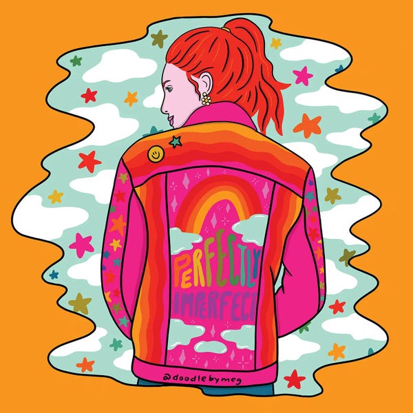 Uniqueness: Perfectly Imperfect by Doodle By Meg