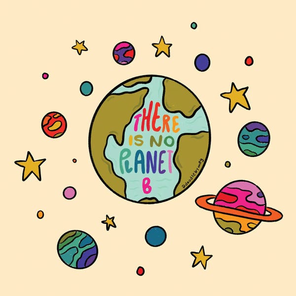 Unfiltered Thoughts: Planet B by Doodle By Meg