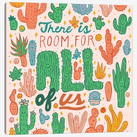 Room For All Canvas Print #DDM157} by Doodle By Meg Canvas Print