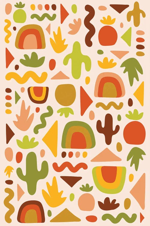 Succulent Cutout Print