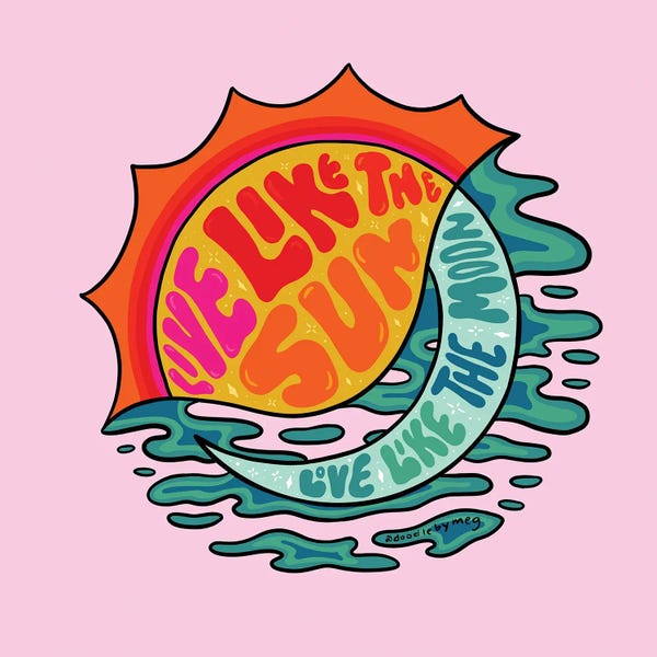 Sun & Moon: Sun And Moon by Doodle By Meg