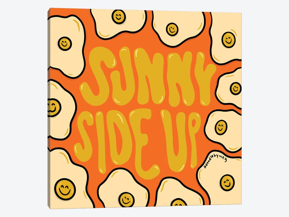Sunny Side Up by Doodle By Meg 1-piece Canvas Art Print