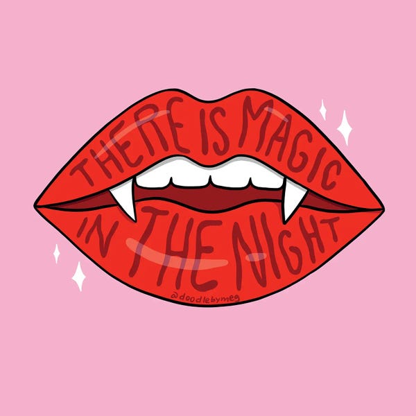 Doodle By Meg: Vampire Lips by Doodle By Meg