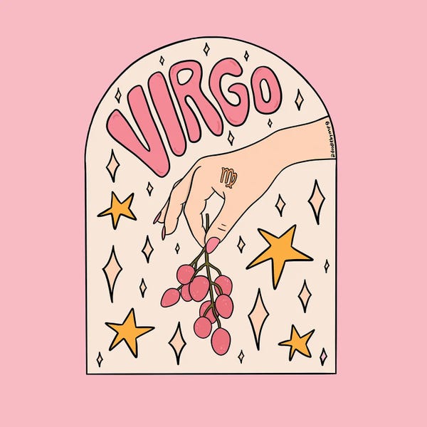 Doodle By Meg: Virgo Lychee by Doodle By Meg