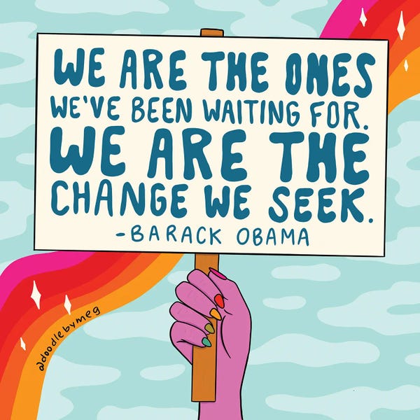 Voting: We Are The Ones by Doodle By Meg