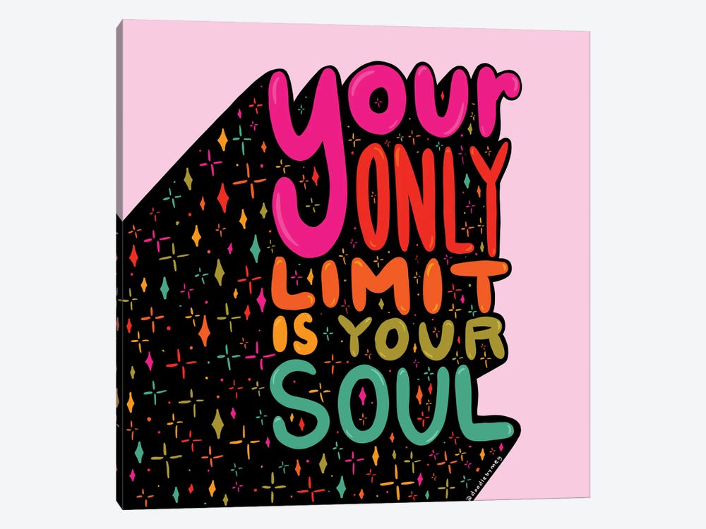 Your Soul by Doodle By Meg 1-piece Canvas Wall Art
