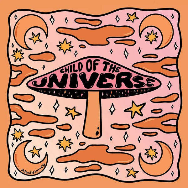 Uniqueness: Child Of The Universe by Doodle By Meg