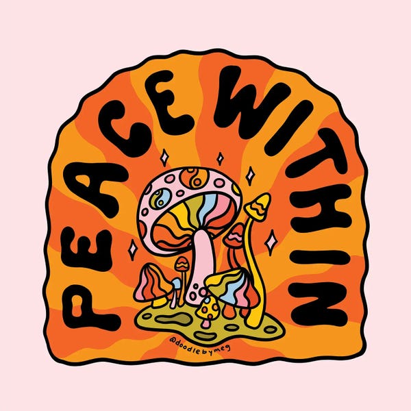 Doodle By Meg: Peace Within by Doodle By Meg