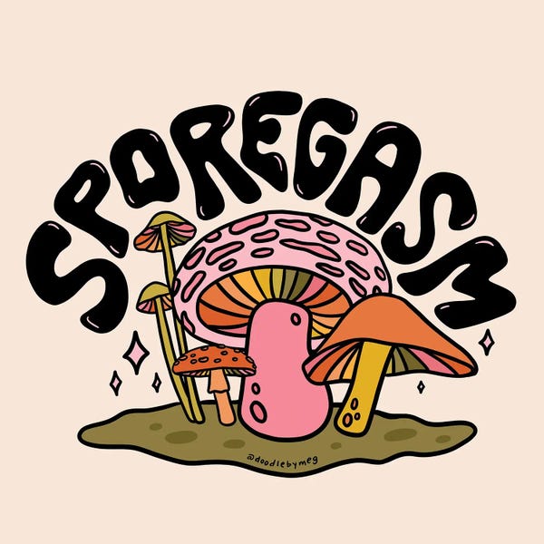 Crude Humor: Sporegasm by Doodle By Meg