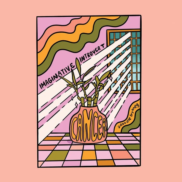 Cancer: Cancer Plant by Doodle By Meg