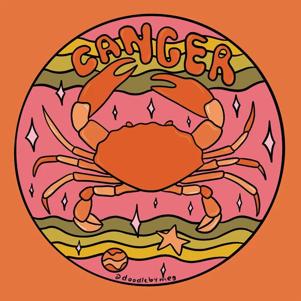 Zodiac: Cancer by Doodle By Meg