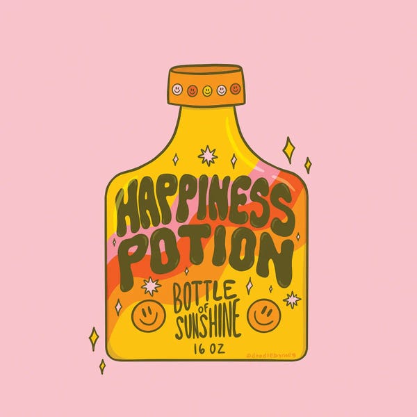 Doodle By Meg: Happiness Potion by Doodle By Meg