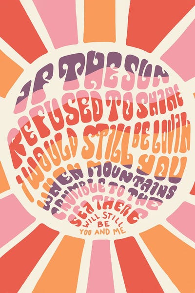 Bands: If The Sun Refused To Shine by Doodle By Meg