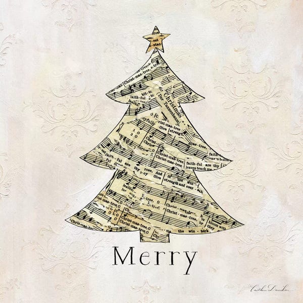 Vintage Christmas: Vintage Christmas Merry by Caitlin Dundon