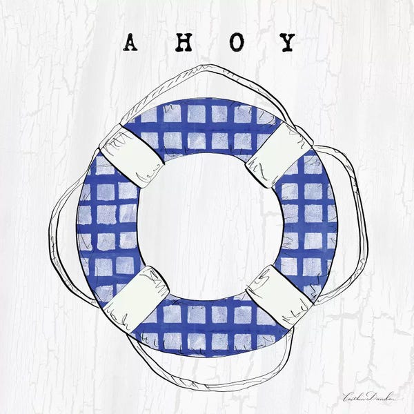 Kids Nautical Art: Boating Life III by Caitlin Dundon