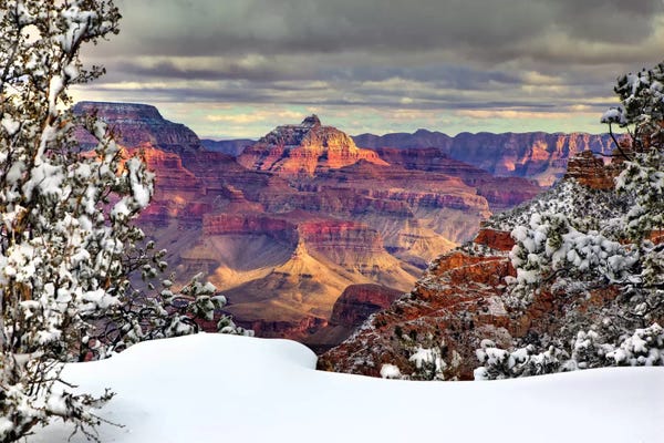 David Drost: Snowy Grand Canyon I by David Drost