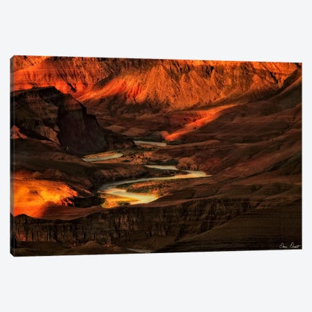 Canyon View I Canvas Print #DDR25} by David Drost Canvas Art Print