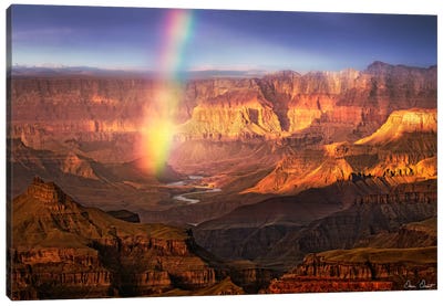 Canyon View IV Canvas Art Print - Grand Canyon National Park Art
