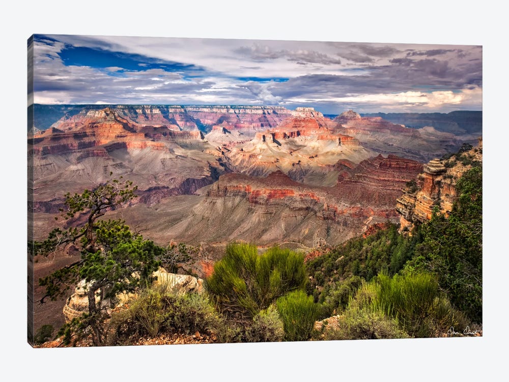 Canyon View VI by David Drost 1-piece Canvas Art Print