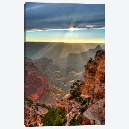 Canyon View XI Canvas Print #DDR35} by David Drost Canvas Wall Art