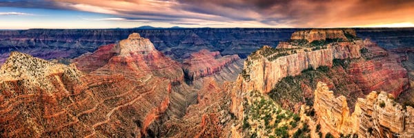Large Photography - Canvas Prints: Canyon View XII by David Drost