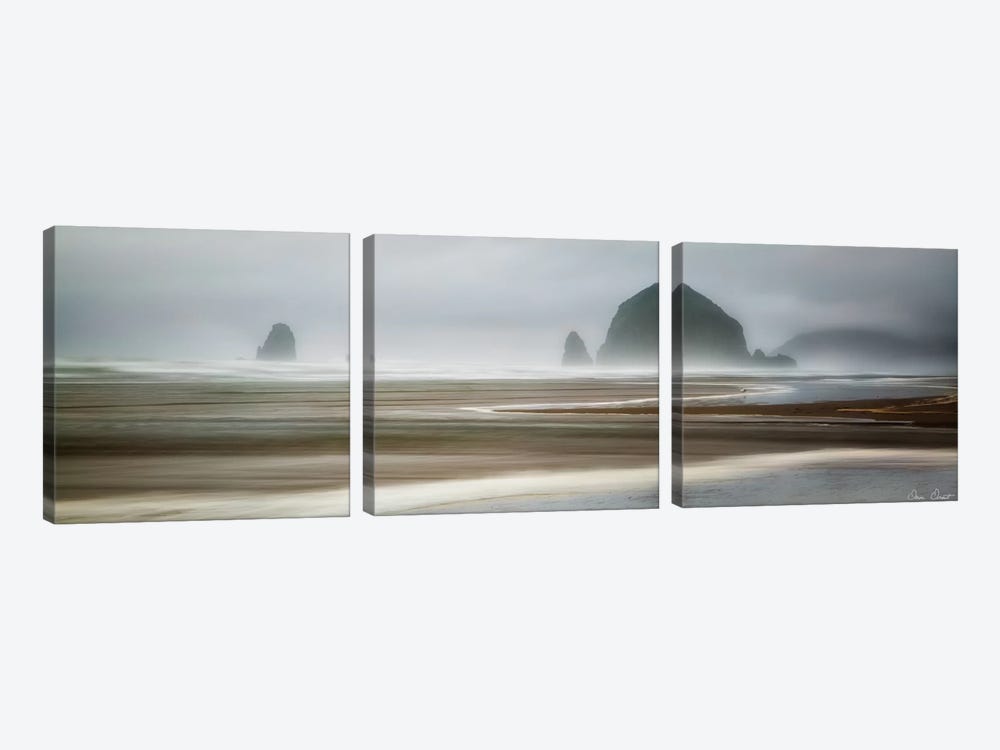 From Cannon Beach I by David Drost 3-piece Canvas Art Print