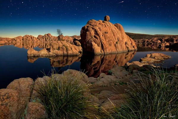 David Drost: Lake Canyon View I by David Drost