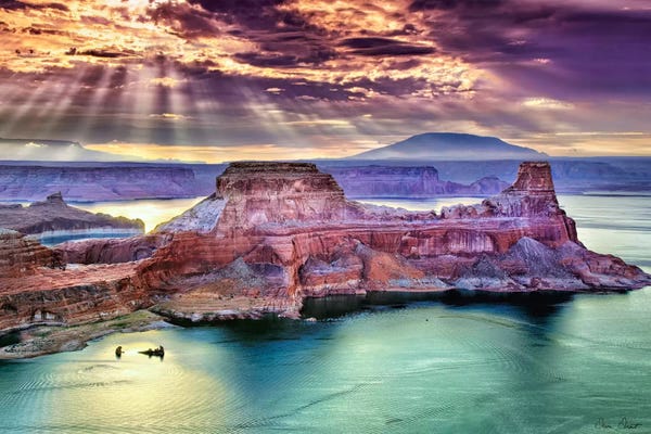 Refreshing Workspace: Lake Canyon View II by David Drost