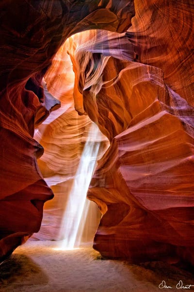 David Drost: Sun Shining Through Canyon III by David Drost
