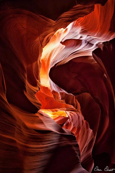 David Drost: Sun Shining Through Canyon IV by David Drost