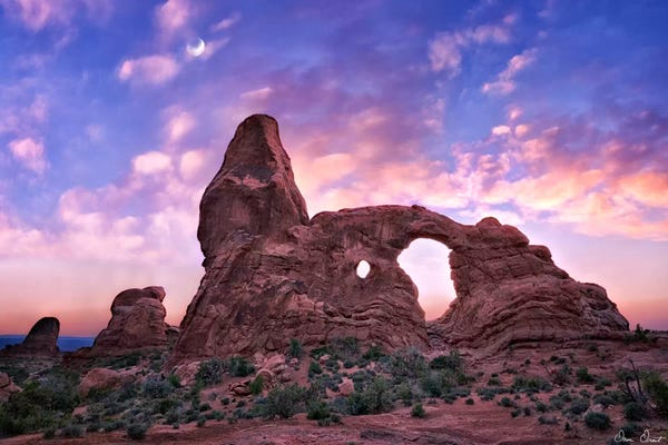 David Drost: Sunset in The Desert I by David Drost