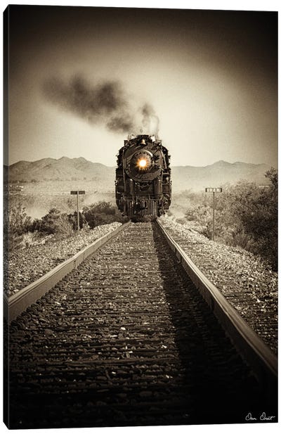 Train Arrival II Canvas Art Print - David Drost