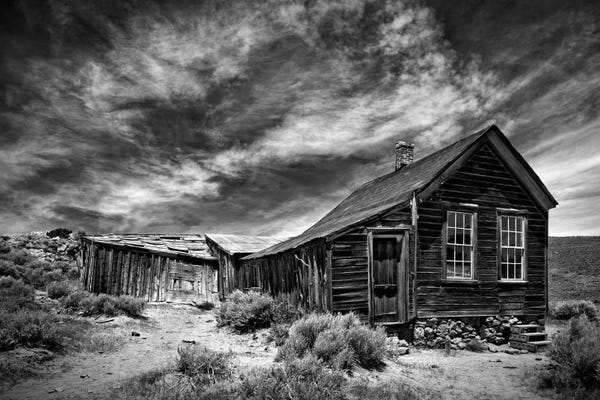 David Drost: B&W Desert View III by David Drost