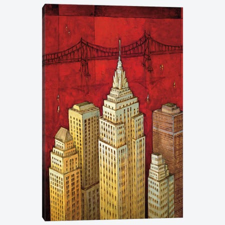 NYC I Canvas Print #DDS1} by David Stewart Canvas Wall Art