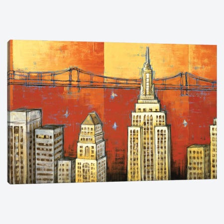 Manhattan I Canvas Print #DDS3} by David Stewart Canvas Artwork