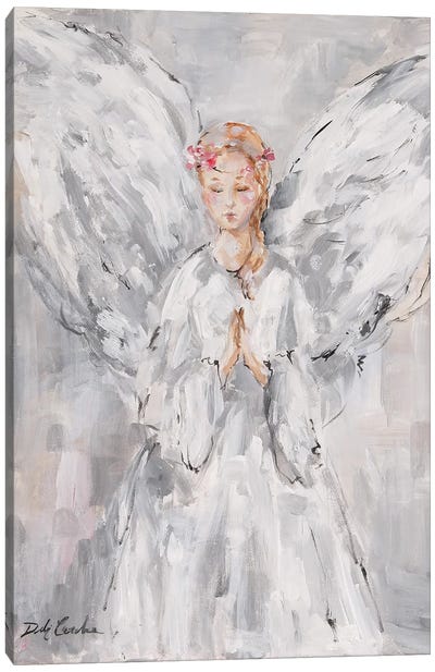 Heavenly Canvas Art Print - Angel Art