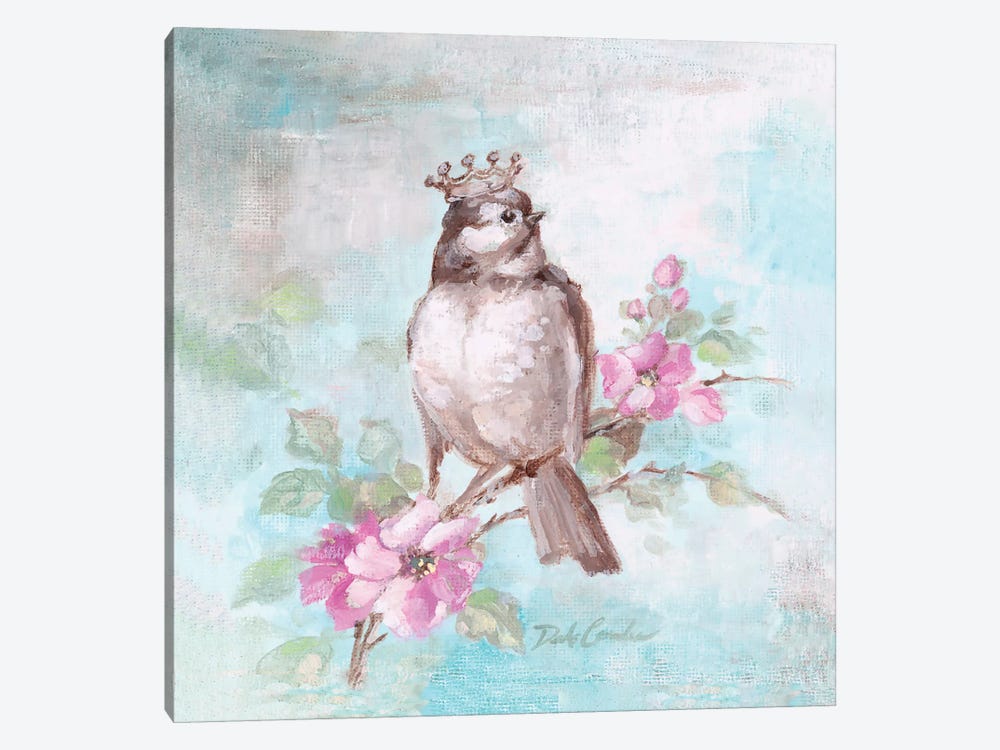 French Crown & Feathers II by Debi Coules 1-piece Art Print