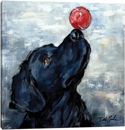 Hocus Focus Canvas Art Print - Labrador Retriever Art