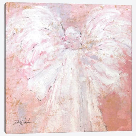 Under My Wings Canvas Print #DEB122} by Debi Coules Canvas Art Print