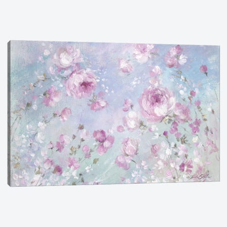 Blooming Roses Canvas Print #DEB126} by Debi Coules Canvas Art